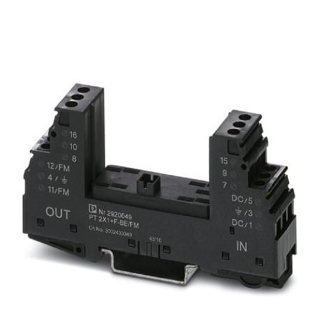 Phoenix contact PT 2X1+F-BE/FM Surge protection base element