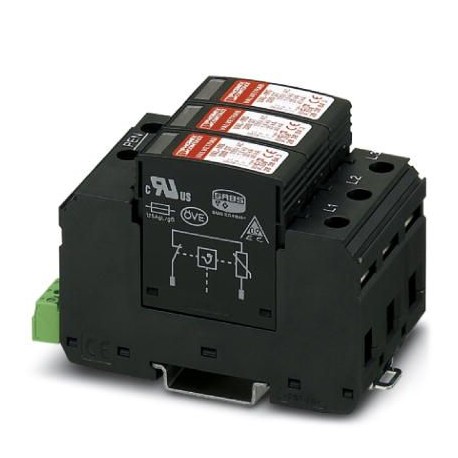 Phoenix contact VAL-MS 320/3+0-FM Type 2 surge arrester