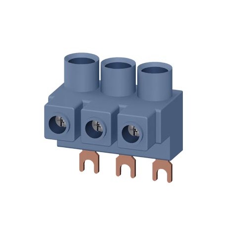 SIEMENS 3RV2925-5EB 3RV2925-5EB SIEMENS 3-phase supply terminal for 3-phase busbar for self-protection combination motor control..