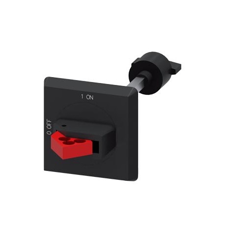Siemens 3RV2926-0K Door-coupling rotary operating mechanism IP64 for circuit breaker Size S00...S3, black 33..