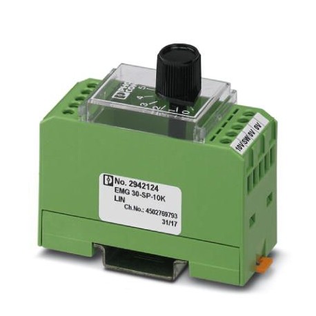 PHOENIX CONTACT EMG 30-SP-10K LIN EMG 30-SP-10K LIN 2942124 PHOENIX CONTACT Setpoint adjuster