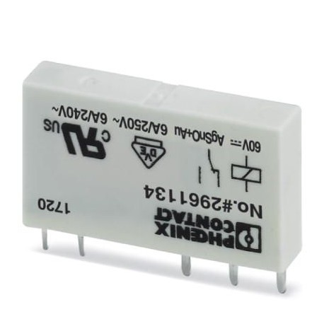 PHOENIX CONTACT REL-MR-60DC/21AU REL-MR- 60DC/21AU 2961134 PHOENIX CONTACT Single relay