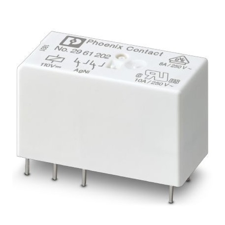 PHOENIX CONTACT REL-MR-110DC/21-21 REL-MR-110DC/21-21 2961202 PHOENIX CONTACT Single relay
