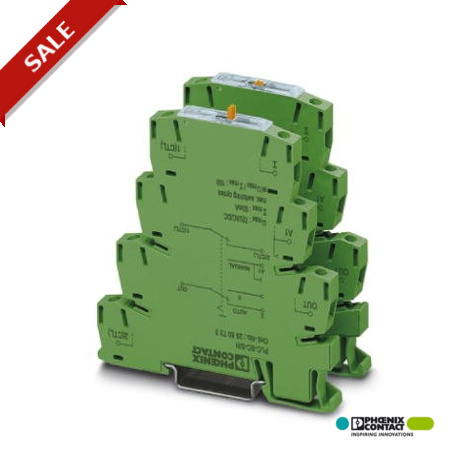 Phoenix contact PLC-SC-S/H PLC-RELAY with integrated switch (actuation: Manual) with screw connectio..