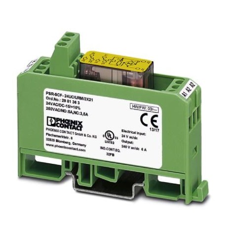 Phoenix contact PSR-SCF-24UC/URM/2X21 PSR-SCF- 24UC/URM/2X21 2981363 PHOENIX CONTACT Coupling relay