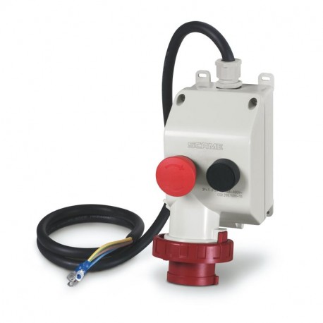 Scame 299.1686-16 STOP-START UNIT 16A 3P+E 400V AC IP55