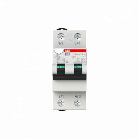 Abb 2CSR772140R0135 I.com.DS202CRM 2p B 13A A 10kA 10mA