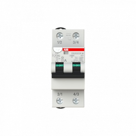 ABB 2CSR772140R1105 2CSR772140R1105 ABB I.com.DS202CRM 2p B 10A 10kA 30mA