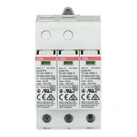 ABB 2CTB802400R1500 2CTB802400R1500 ABB Prot. envelope. OVR PV T2 40-1500 P