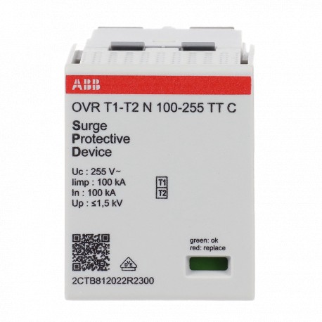 Abb 2CTB812022R2300 Prot.sobret. OVRT1-T2N100-255TTC