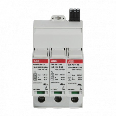 ABB 2CTB812121R1000 2CTB812121R1000 ABB Prot. About t. OVRPVT1-T212.5-1000PTSQS