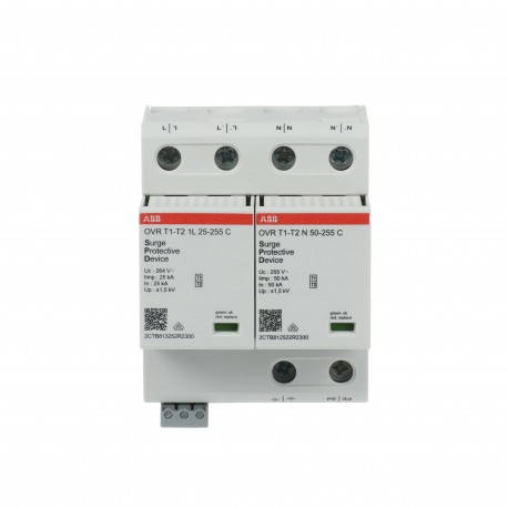 ABB 2CTB812511R2300 2CTB812511R2300 ABB Prot.sobret. OVRT1-T21N50-255PTS