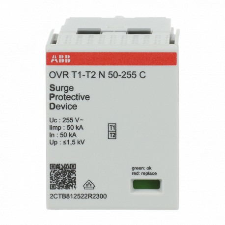ABB 2CTB812522R2300 2CTB812522R2300 ABB Prot. sobret. OVRT1-T2N50-255C
