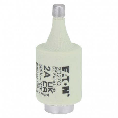 Eaton-moeller FUSE 2A DII/E27 500VAC EATON ELECTRIC Fuse-link, LV, 2 A, AC 500 V, D2, gR, IEC, fast acting