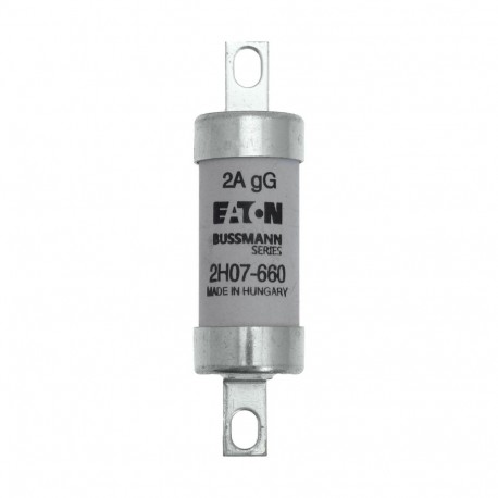 Eaton-moeller 2H07-660 EATON ELECTRIC Fuse-link, LV, 2 A, AC 660 V, DC 250 V, BS88/A2, 22 x 82 mm, gL/gG, BS