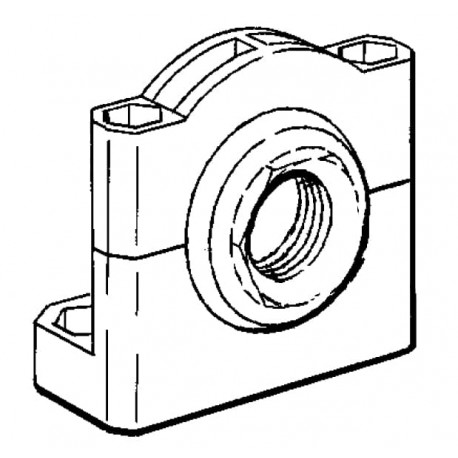 Abb JSM 64 JSM64 Bracket with angle possibility for M18