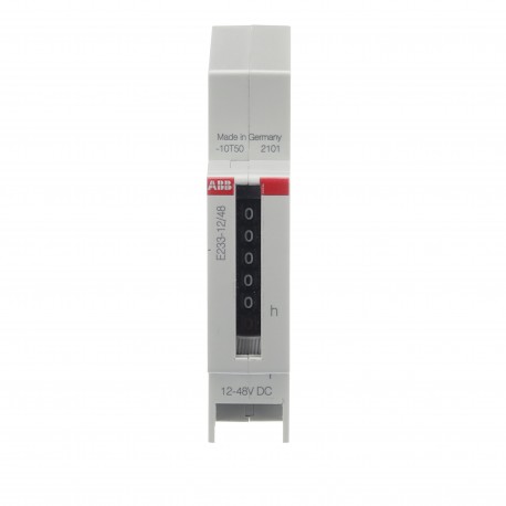 ABB 2CDE300010R1601 2CDE300010R1601 ABB E233-12/48 WORKING HOUR COUNTER
