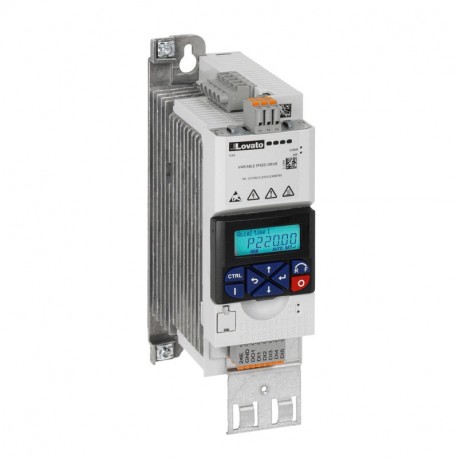 Lovato-electric VLB30007A480 LOVATO VARIABLE SPEED DRIVE, VLB3 TYPE, THREE-PHASE SUPPLY 400-480VAC 50/60HZ. EMC SUPPRESSOR B..