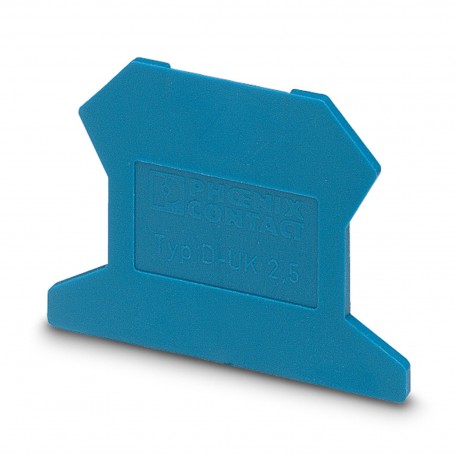Phoenix contact D-UK 2,5 BU End cover