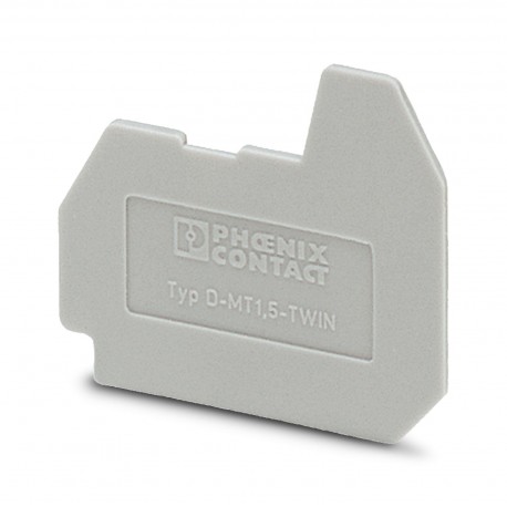 PHOENIX CONTACT D-MT 1,5-TWIN D-MT 1,5-TWIN 3002979 PHOENIX CONTACT End cover