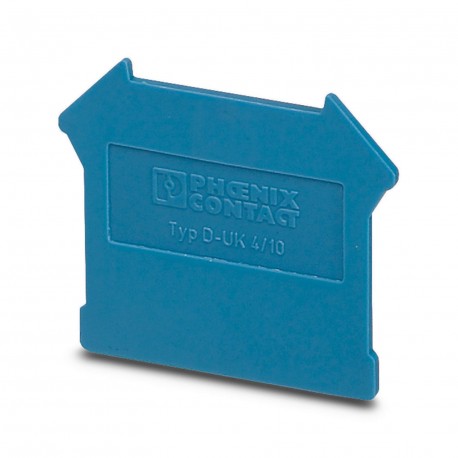 PHOENIX CONTACT D-UK 4/10 BU D-UK 4/10 BU 3003101 PHOENIX CONTACT End cover