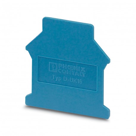 PHOENIX CONTACT D-UK 16 BU D-UK 16 BU 3006108 PHOENIX CONTACT End cover