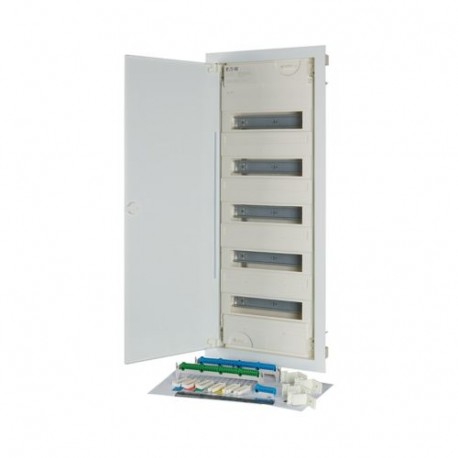 Eaton-moeller KLV-60UPP-F Y7-302410 EATON ELECTRIC flush-mount box 5 rows Flat recessed metal door