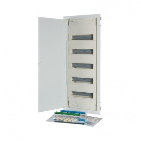 Eaton-moeller KLV-60HWP-F Y7-302412 EATON ELECTRIC box for recessed plasterboard mounting 5 rows Recessed metal door