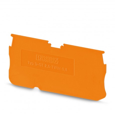 Phoenix contact D-ST 2,5-TWIN-0,8 OG End cover