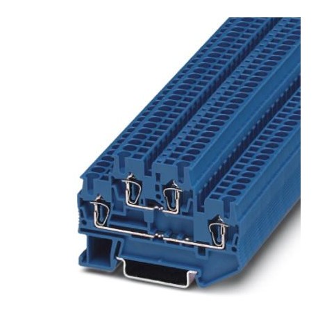 PHOENIX CONTACT STTB 2,5 BU STTB 2,5 BU 3031283 PHOENIX CONTACT Double-level spring-cage terminal block
