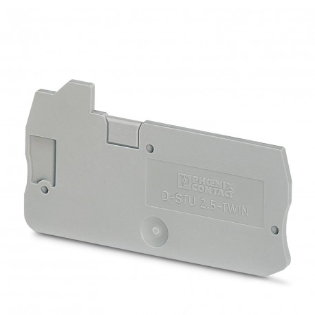 PHOENIX CONTACT D-STU 2,5-TWIN D-STU 2,5-TWIN 3033045 PHOENIX CONTACT End cover