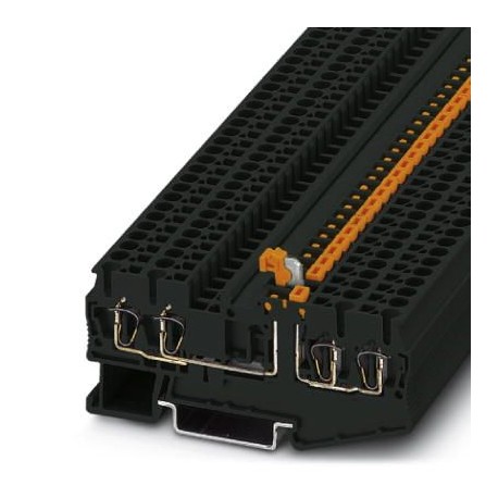 Phoenix contact ST 2,5-QUATTRO-MT BK Knife disconnect terminal block