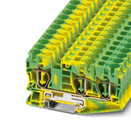 PHOENIX CONTACT ST 10-TWIN-PE ST 10-TWIN-PE 3035302 PHOENIX CONTACT Spring cage ground terminal block