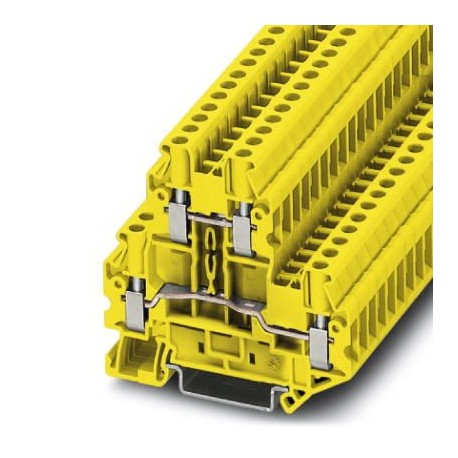 PHOENIX CONTACT UTTB 4 YE UTTB 4 YE 3035467 PHOENIX CONTACT Feed-through terminal block