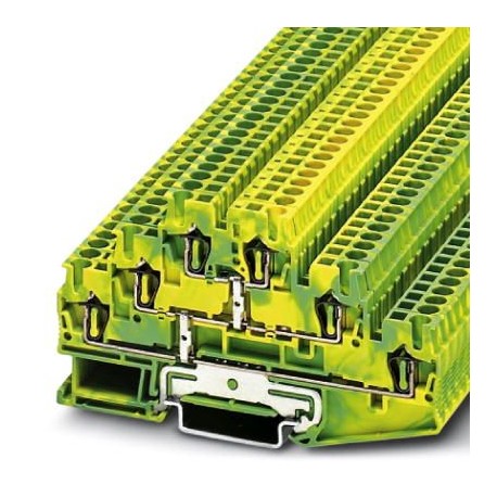PHOENIX CONTACT ST 2,5-3PE ST 2,5-3PE 3036071 PHOENIX CONTACT Spring cage ground terminal block