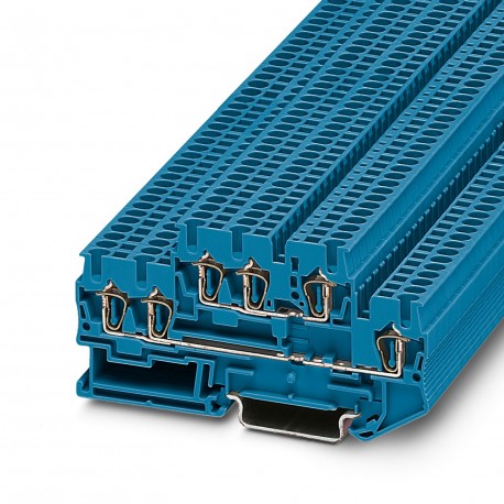PHOENIX CONTACT STTB 2,5-TWIN BU STTB 2,5-TWIN BU 3038529 PHOENIX CONTACT Double-level spring-cage terminal block