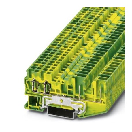 PHOENIX CONTACT ST 2,5-QUATTRO/2P-PE ST 2,5-QUATTRO/2P-PE 3040041 PHOENIX CONTACT Spring cage ground terminal block
