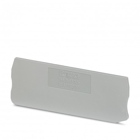 PHOENIX CONTACT D-ST 2,5-QUATTRO/2P D-ST 2,5-QUATTRO/2P 3040083 PHOENIX CONTACT End cover