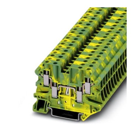 Phoenix contact UT 4-QUATTRO-PE Ground modular terminal block