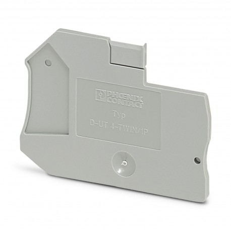 PHOENIX CONTACT D-UT 4-TWIN/ 1P D-UT 4-TWIN/ 1P 3045237 PHOENIX CONTACT End cover