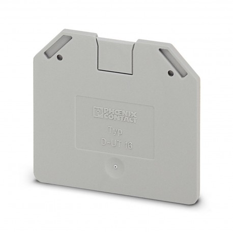 PHOENIX CONTACT D-UT 16 D-UT 16 3047206 PHOENIX CONTACT End cover