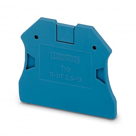 Phoenix contact D-UT 2,5/10 BU End cover