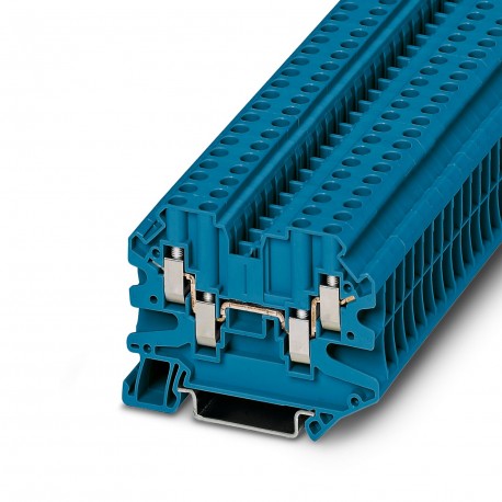 PHOENIX CONTACT UT 4-QUATTRO HV BU UT 4-QUATTRO HV BU 3048836 PHOENIX CONTACT Four-conductor universal terminal block