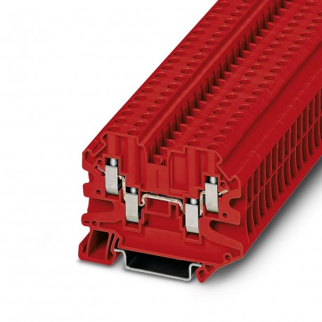 PHOENIX CONTACT UT 4-QUATTRO HV RD UT 4-QUATTRO HV RD 3048849 PHOENIX CONTACT Four-conductor universal terminal block