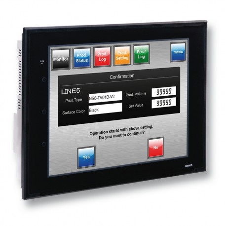 OMRON 304977 304977 NS15TX01BV2 OMRON NS series TFT 15" Colour (Black)