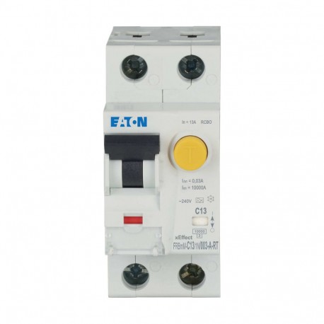 Eaton-moeller FRBMM-C13/1N/003-A-RT Y7-305132 EATON ELECTRIC Combined Int. FRBMM, 13A, 30mA, C-Curve, 1P+N, Class A..