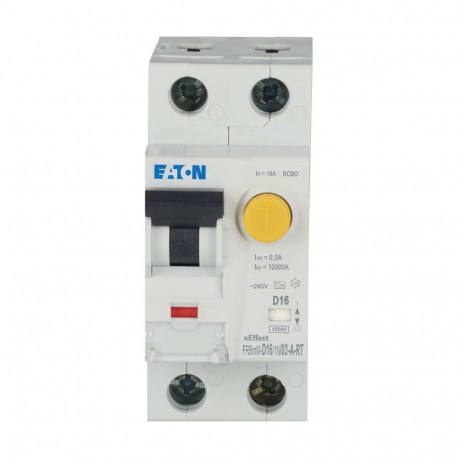 Eaton-moeller FRBMM-D16/1N/03-A-RT Y7-305197 EATON ELECTRIC Combined Int. FRBMM, 16A, 300mA, D Curve, 1P+N, Class A..