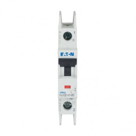 Eaton-moeller FAZ-C2/1-RT-DC Y7-305869 EATON ELECTRIC Int. circuit breaker FAZ, 2A, 1P, curve C, for DC terminal ri..