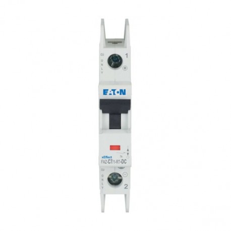 Eaton-moeller FAZ-C7/1-RT-DC Y7-305874 EATON ELECTRIC Int. circuit breaker FAZ, 7A, 1P, curve C, for DC terminal ri..