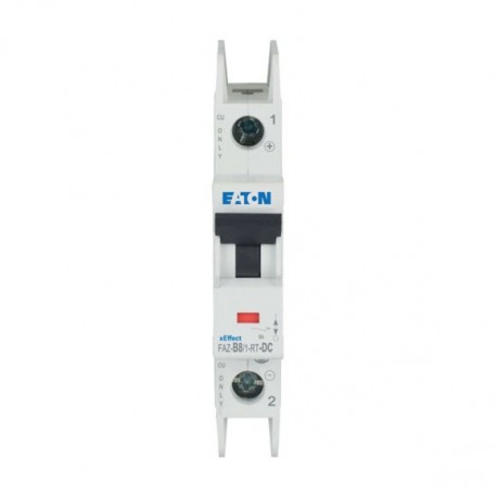 Eaton-moeller FAZ-B8/1-RT-DC Y7-305918 EATON ELECTRIC Int. circuit breaker FAZ, 8A, 1P, curve B, for DC terminal ri..